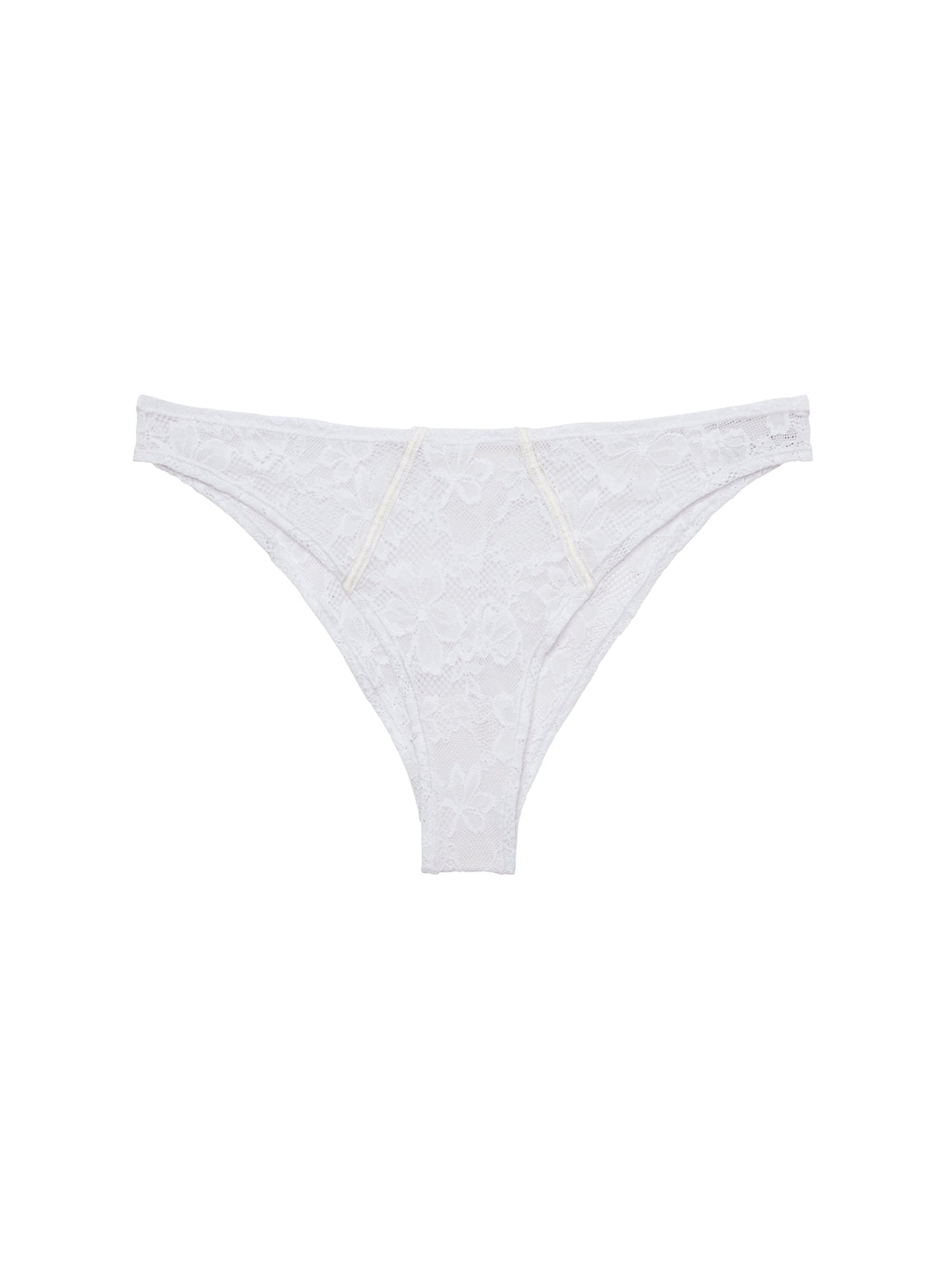 Ivory Le Stretch Lace Cheeky - Fleur du Mal