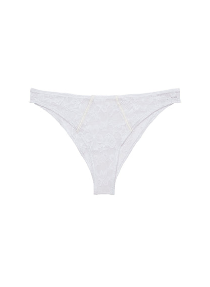 Ivory Le Stretch Lace Cheeky - Fleur du Mal