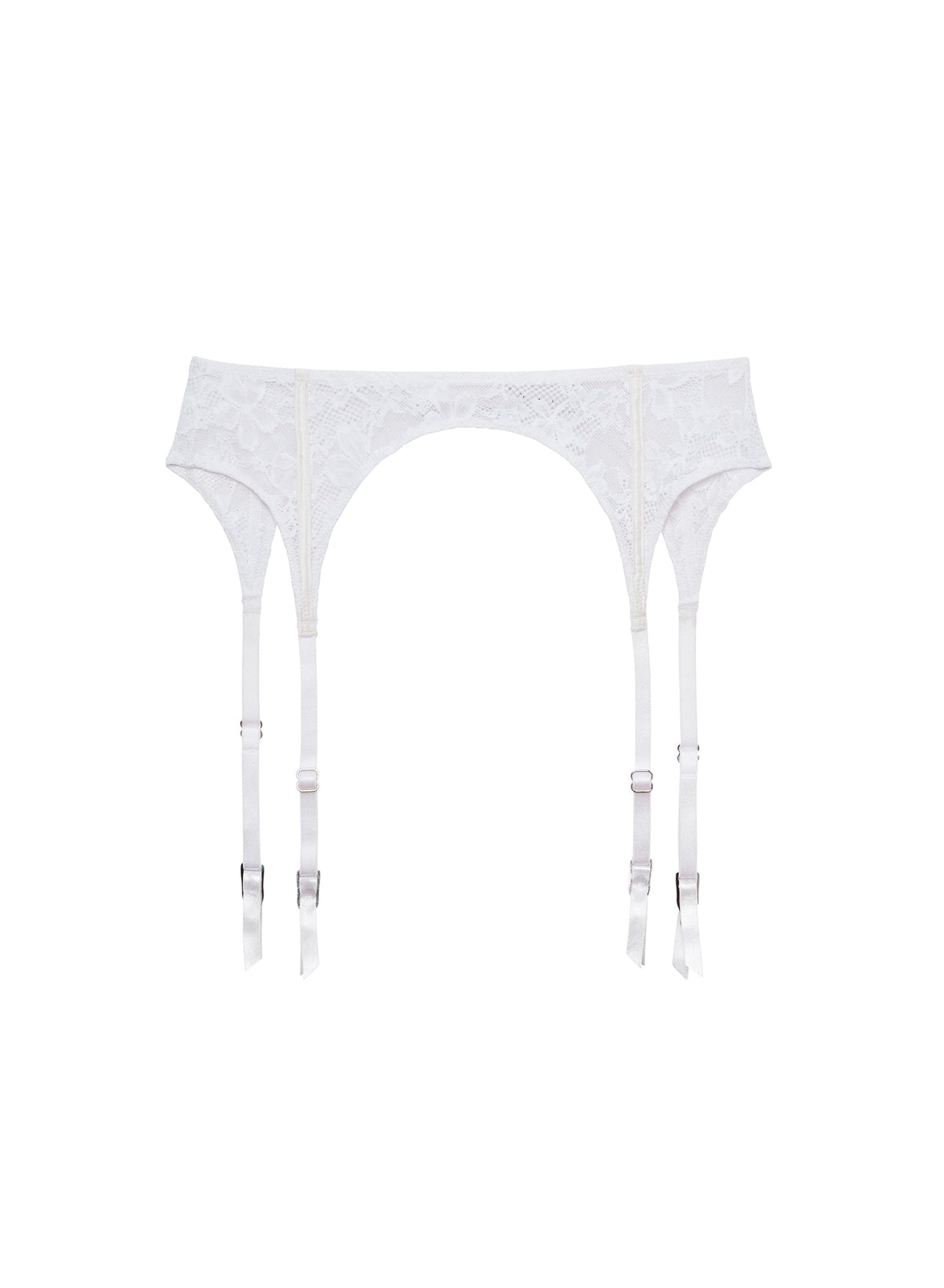 Ivory Le Stretch Lace Garter Belt - Fleur du Mal