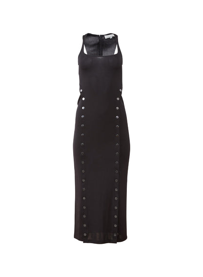 Black Scooped Undo Me Dress - Fleur du Mal