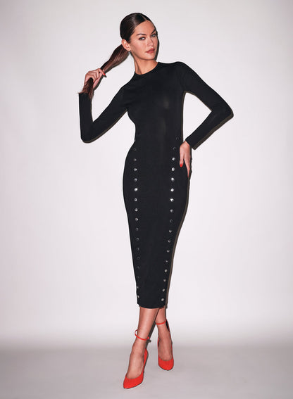 Black Undo Me Dress - Fleur du Mal