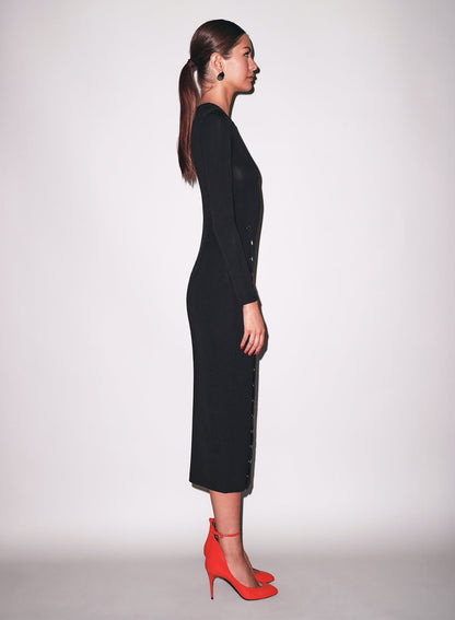 Black Undo Me Dress - Fleur du Mal