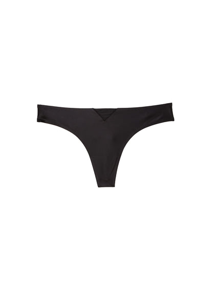 Black Le Gloss Thong - Fleur du Mal