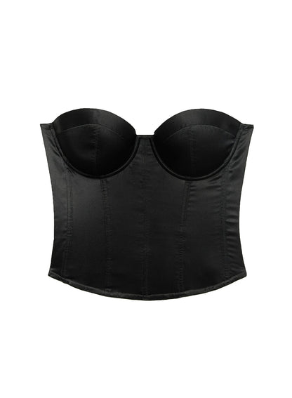 Black Hamptons Bustier - Fleur du Mal