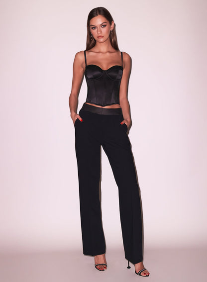 Black Hamptons Bustier - Fleur du Mal