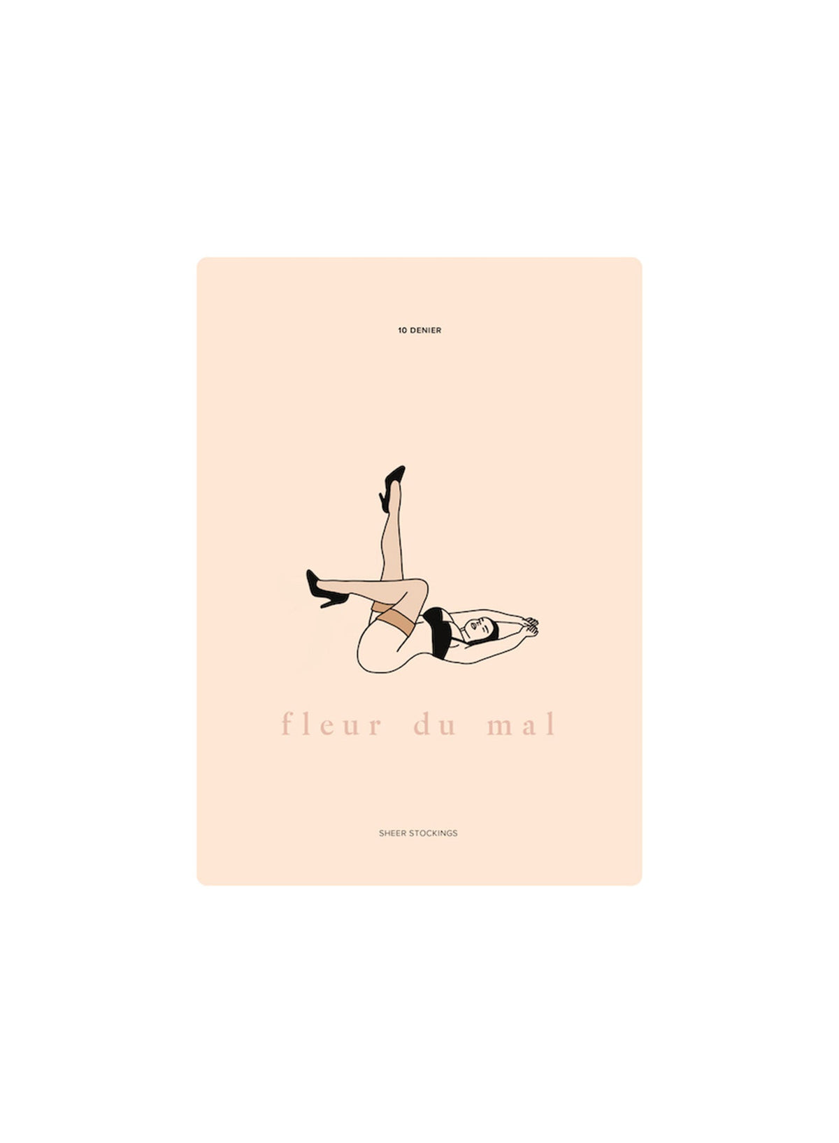 Tan Sheer Thigh High Stocking - Fleur du Mal