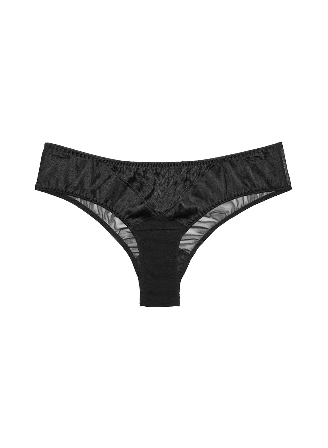 Black Top Stitch Bikini - Fleur du Mal