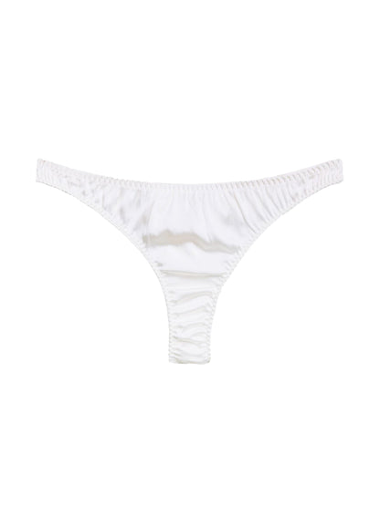 Ivory Luxe Thong - Fleur du Mal