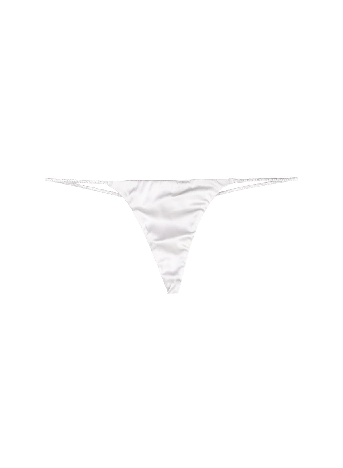 Ivory Luxe V-String - Fleur du Mal