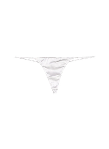 Ivory Luxe V-String - Fleur du Mal