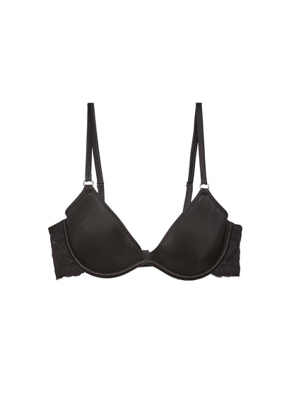 Black Charlotte Convertible Spacer Bra - Fleur du Mal