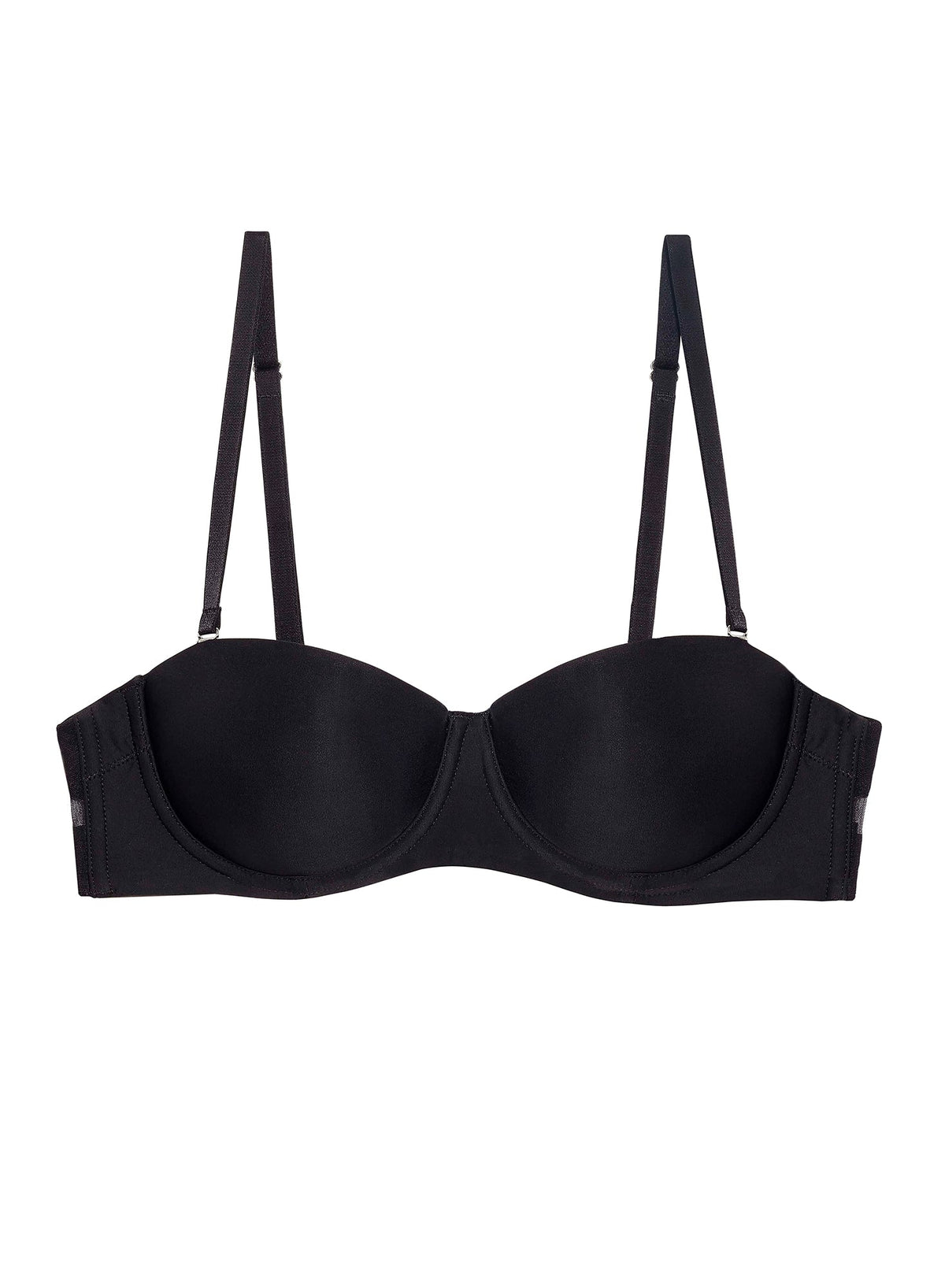 Black Charlotte Convertible Strapless Bra - Fleur du Mal