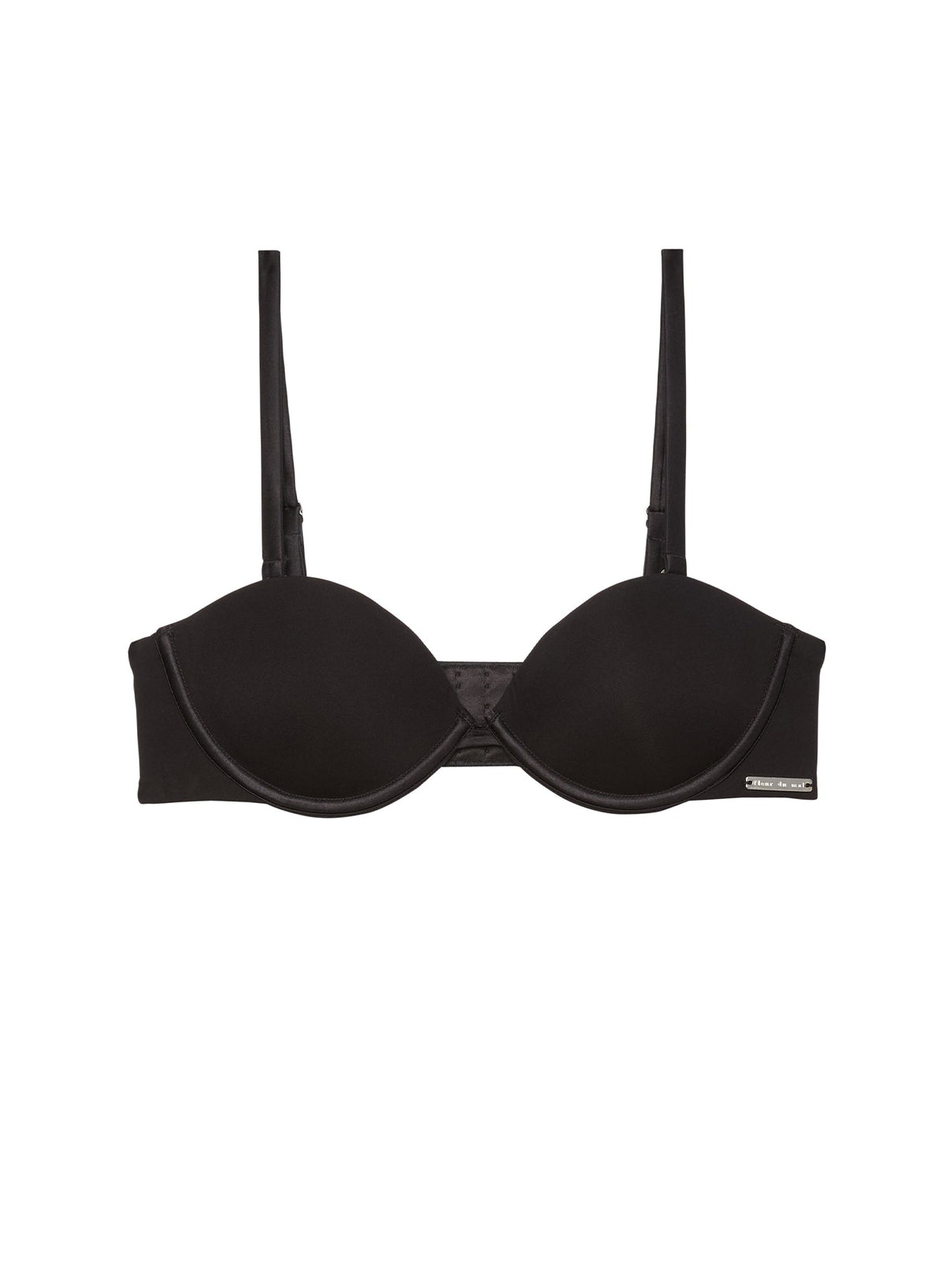 Black Le Stretch Micro Multi-Way Bra - Fleur du Mal