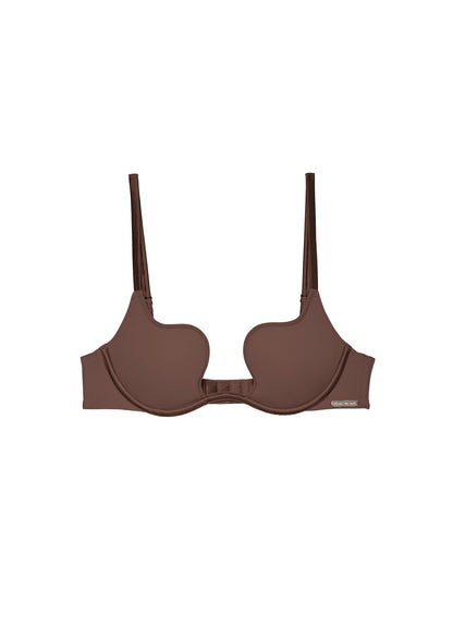 Cocoa Le Stretch Micro Seduce U-Plunge Bra - Fleur du Mal