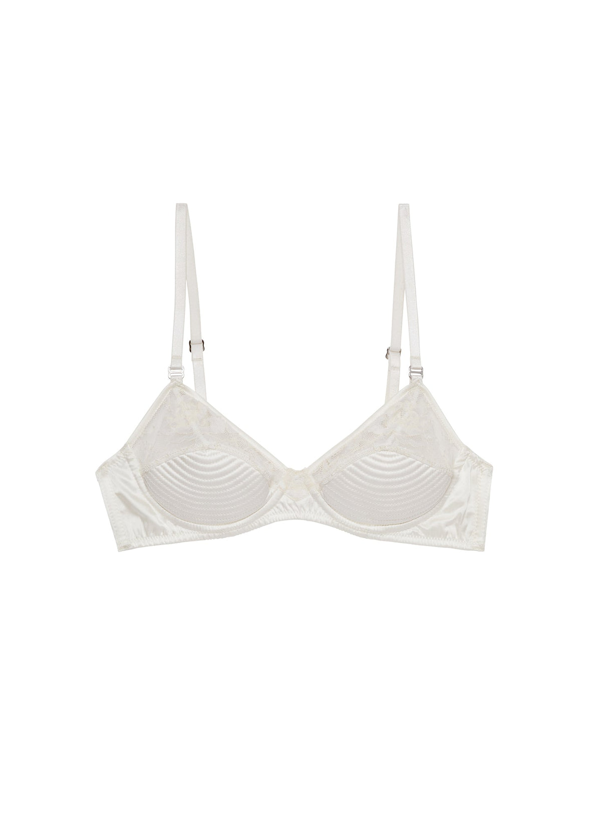 Ivory Juliet Lace Bebe Bra - Fleur du Mal