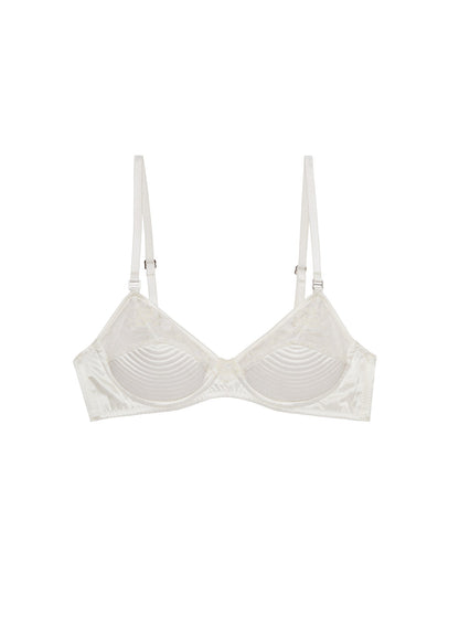 Ivory Juliet Lace Bebe Bra - Fleur du Mal