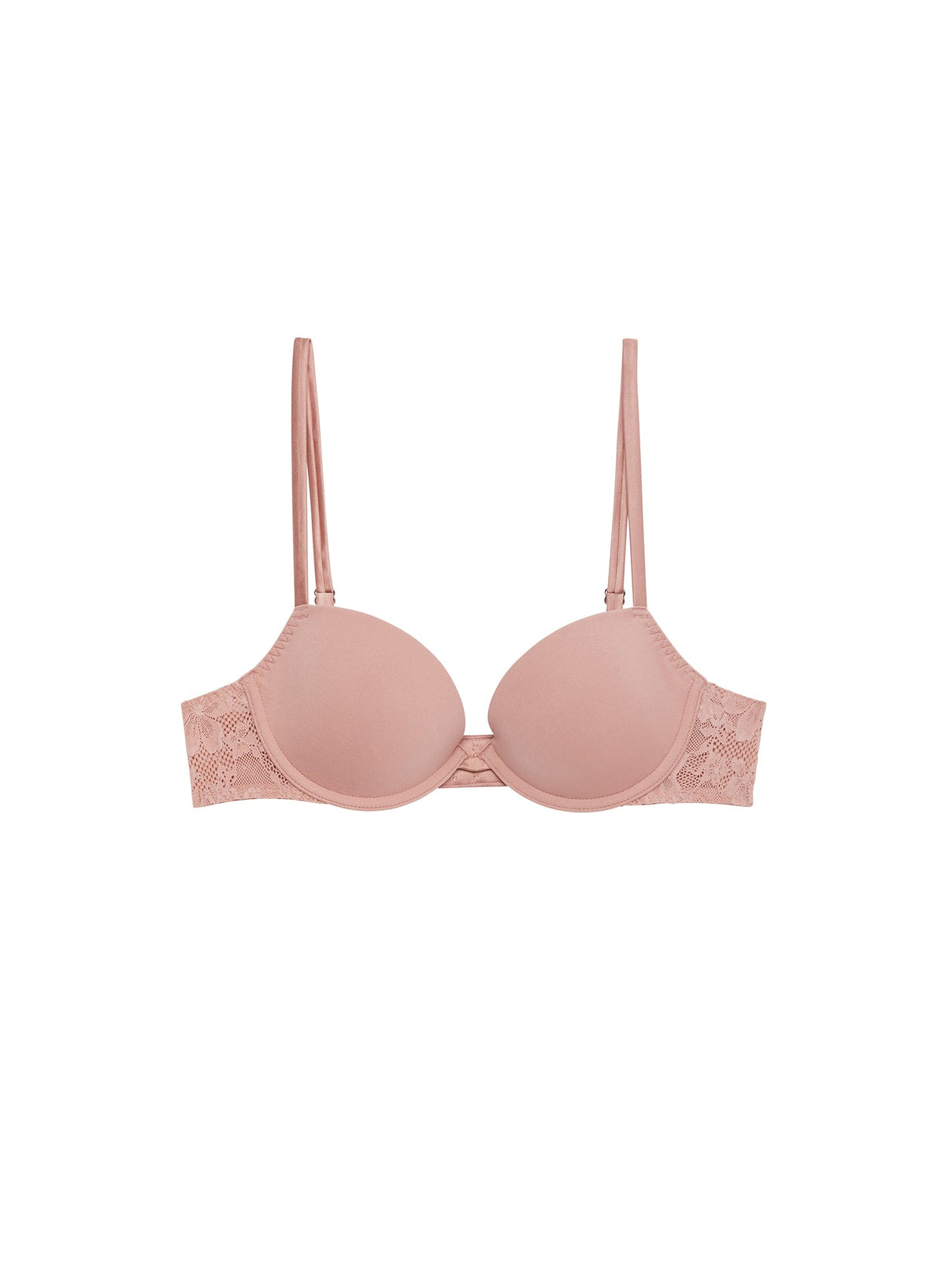 Tan Le Stretch Lace Molded Demi Bra - Fleur du Mal