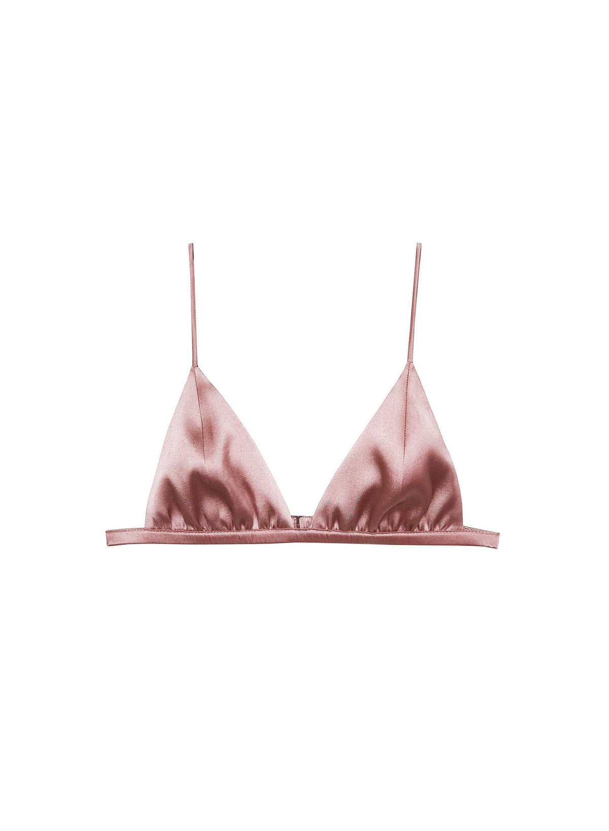 Tan Luxe Triangle Bra - Fleur du Mal