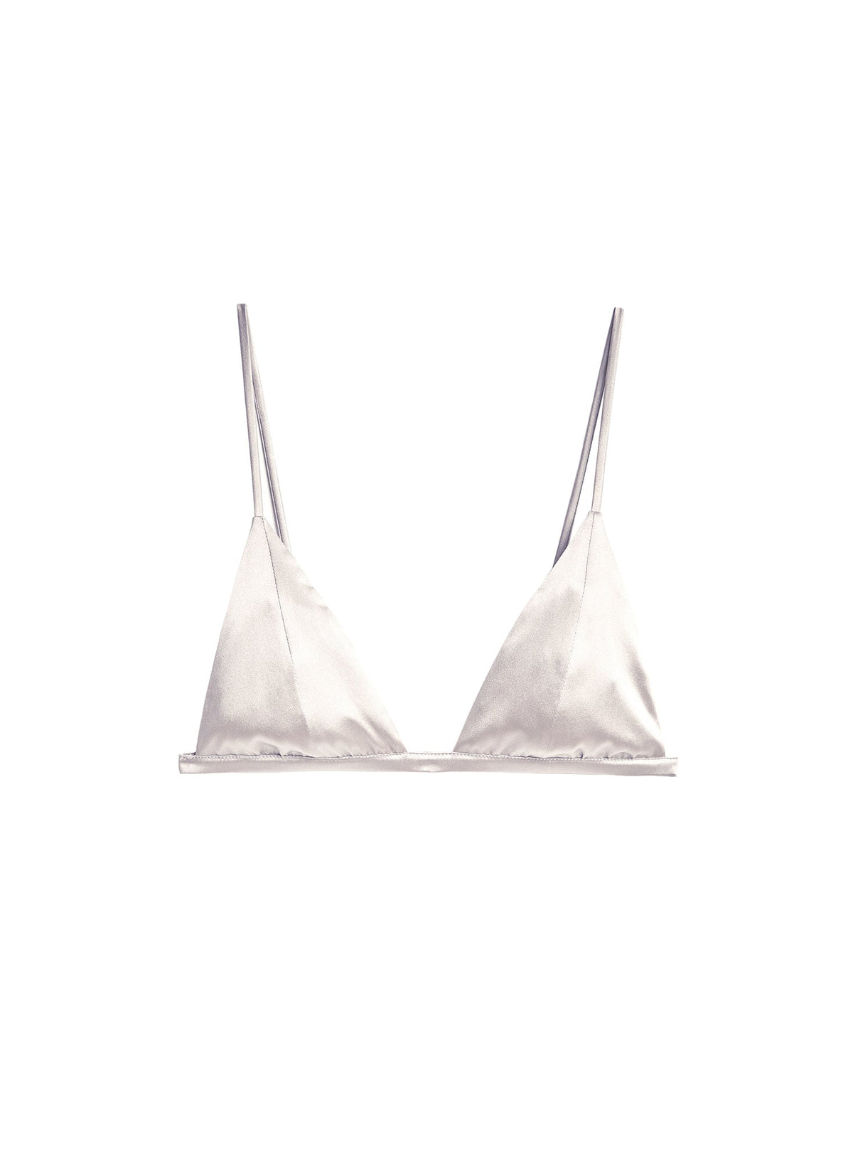Ivory Luxe Triangle Bra - Fleur du Mal