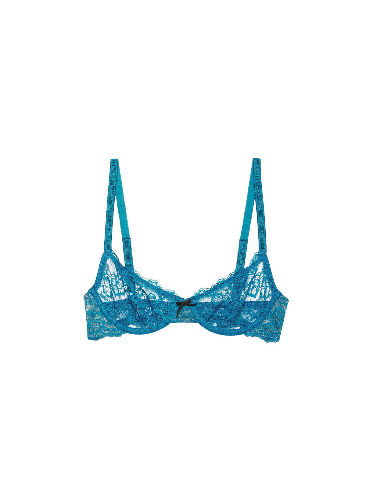 Aquamarine Bianca Lace Bra - Fleur du Mal