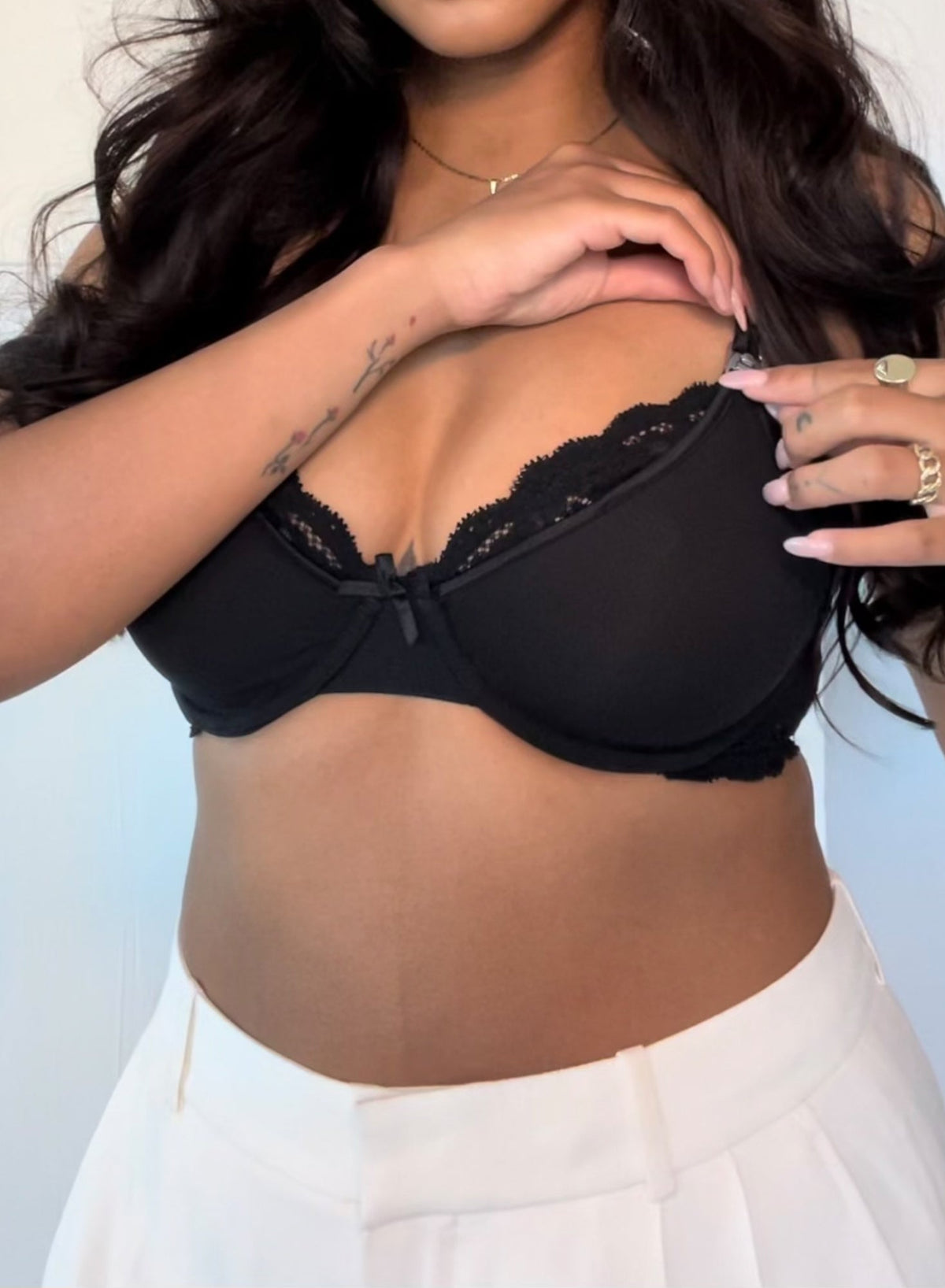 Black Charlotte Nursing Bra - Fleur du Mal