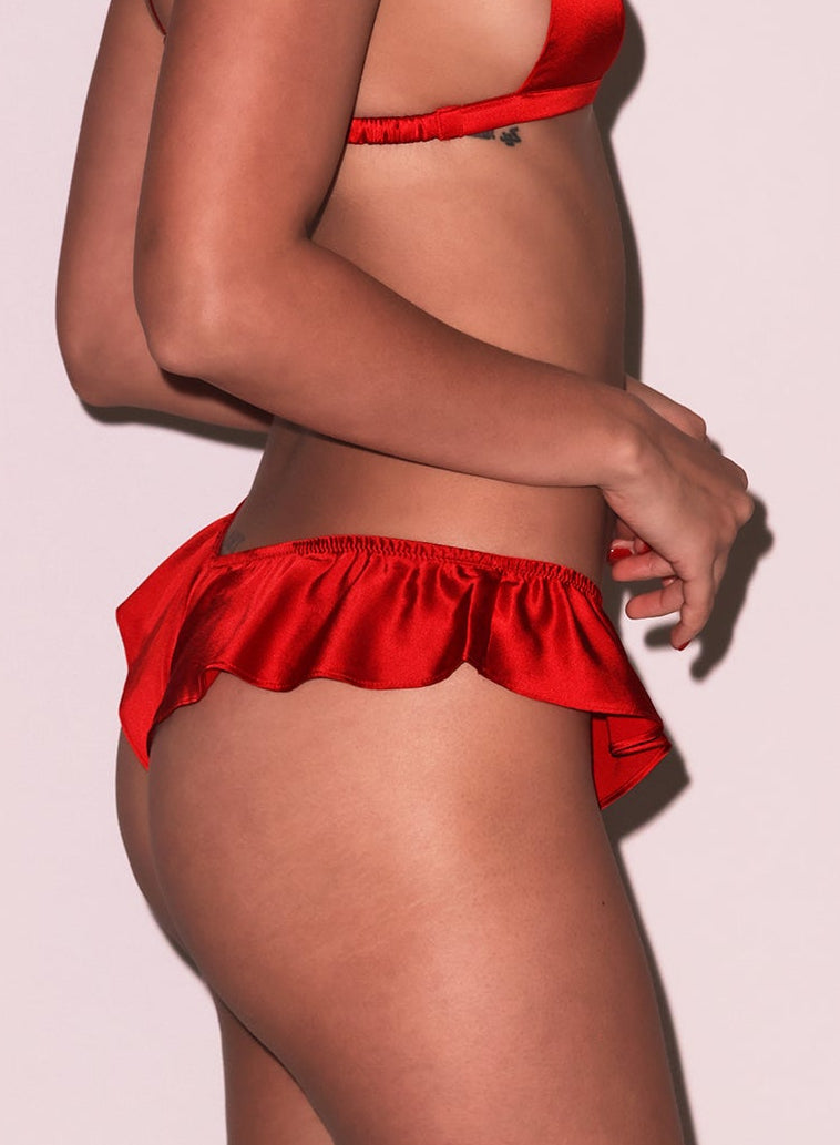Luxe Flutter Panty - Fleur du Mal