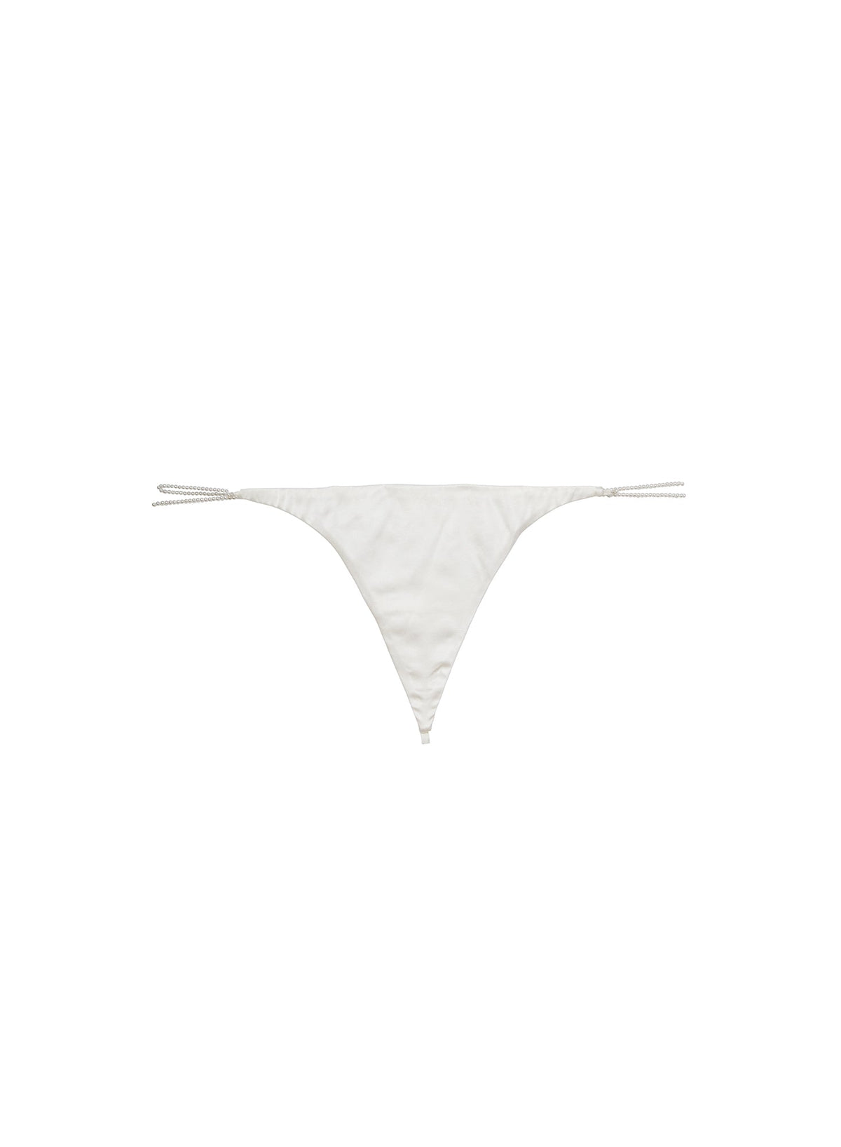 Ivory Pearl Luxe V-String - Fleur du Mal