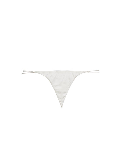 Ivory Pearl Luxe V-String - Fleur du Mal