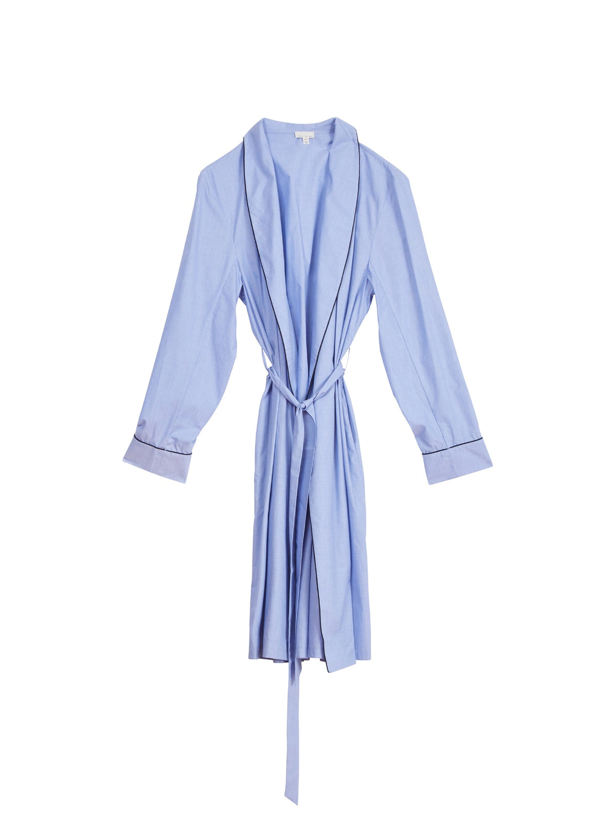 Pacific Blue Men's Poplin Robe - Fleur du Mal