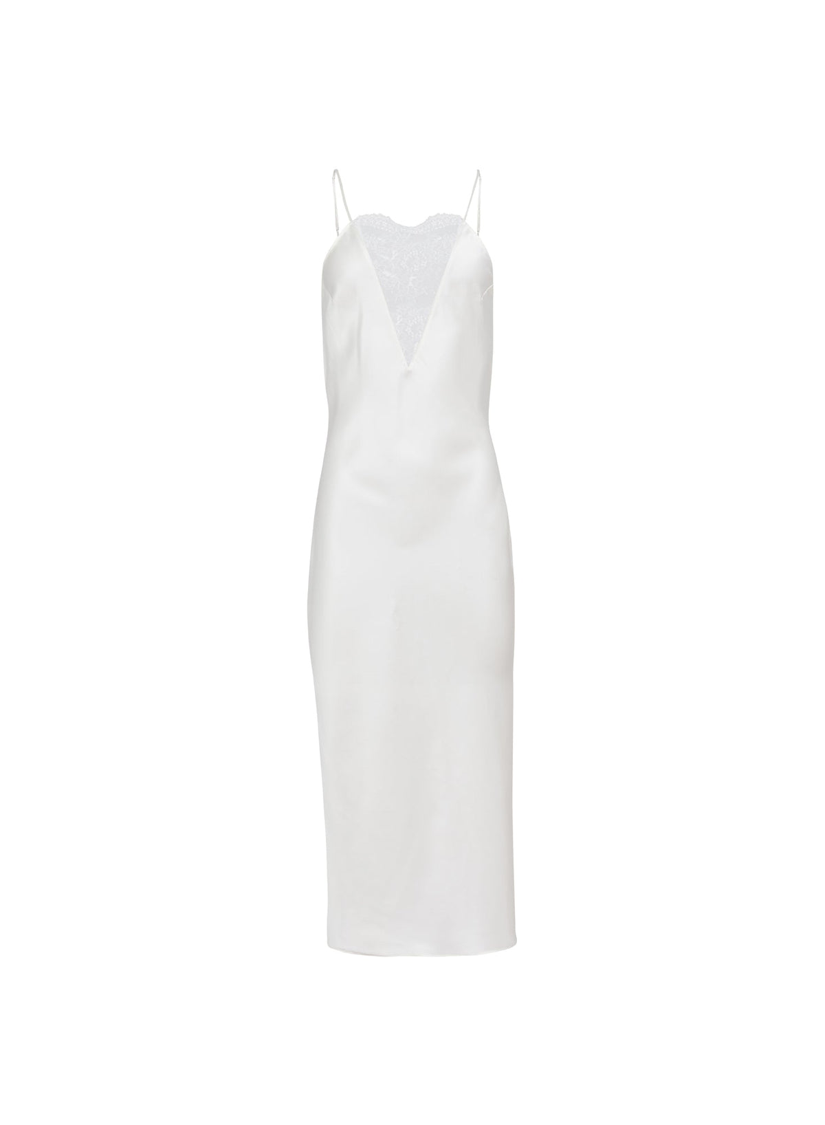 Ivory Frankie Lace Slip Dress - Fleur du Mal