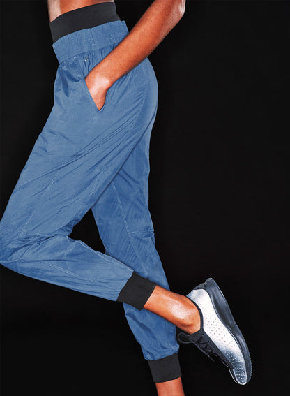 Storm Blue Warm Up Track Pant - Fleur du Mal