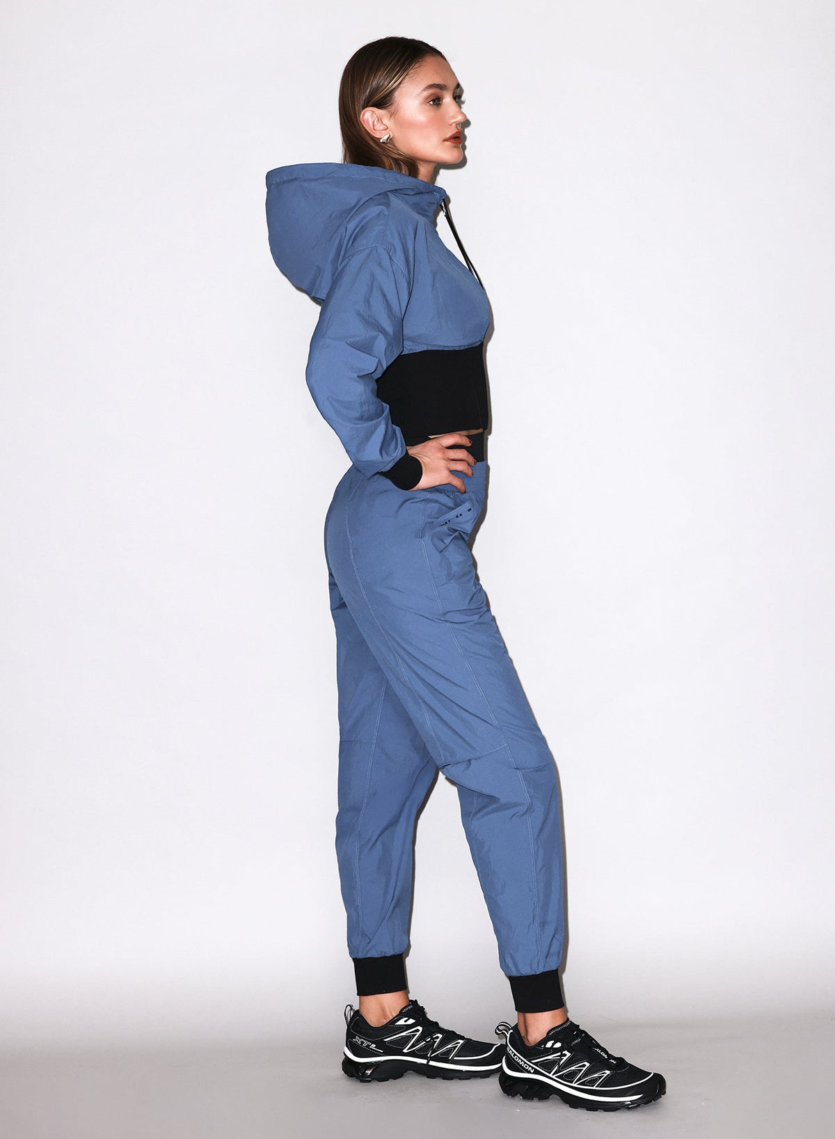 Storm Blue Warm Up Track Pant - Fleur du Mal