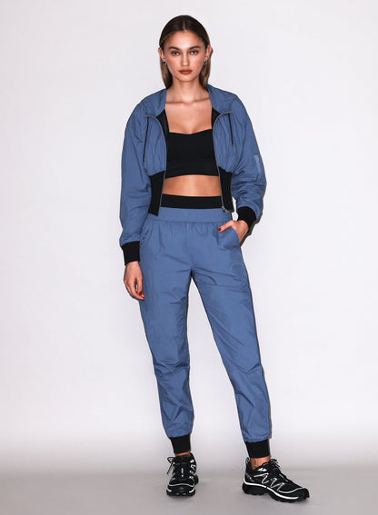 Storm Blue Warm Up Track Pant - Fleur du Mal