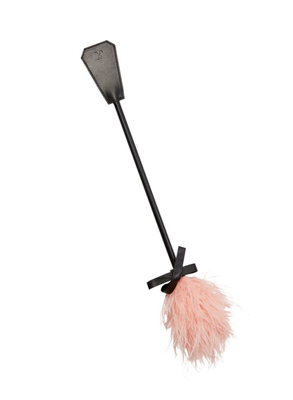 Black Feather Tickler & Riding Crop - Fleur du Mal