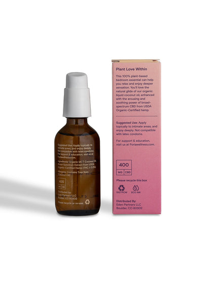 Foria Intimacy Sex Oil - Fleur du Mal