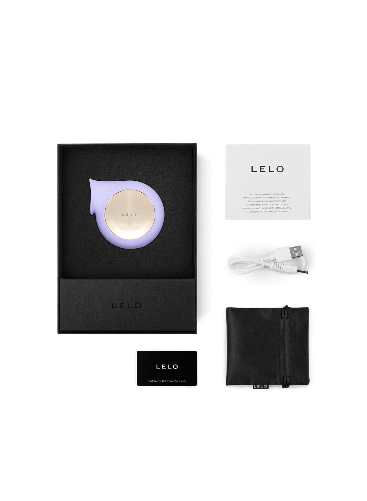 Lilac Lelo Sila Cruise Clitoral Messager - Fleur du Mal