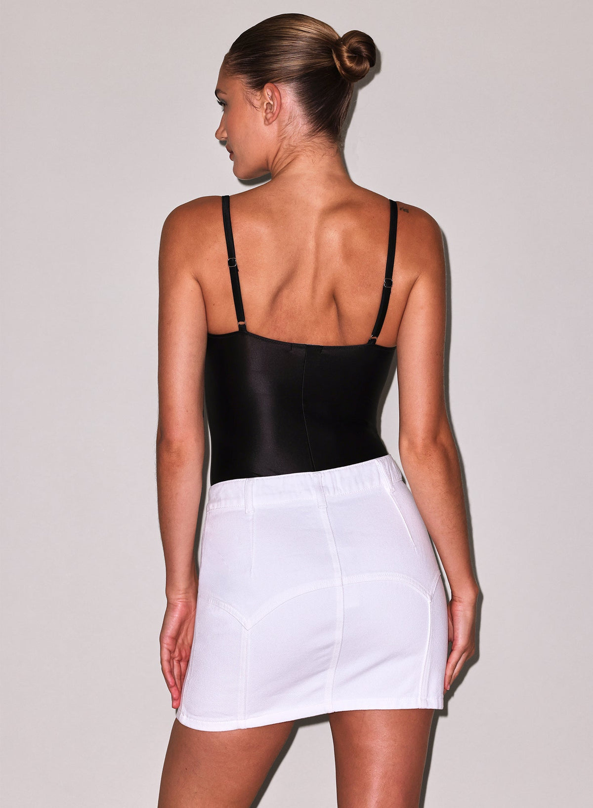 Black Le Gloss Wireless Bodysuit - Fleur du Mal