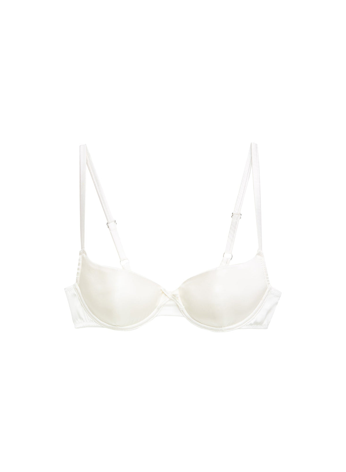 Ivory Seamless Luxe Balconette Bra - Fleur du Mal