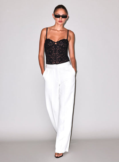Ivory Tuxedo Pant - Fleur du Mal