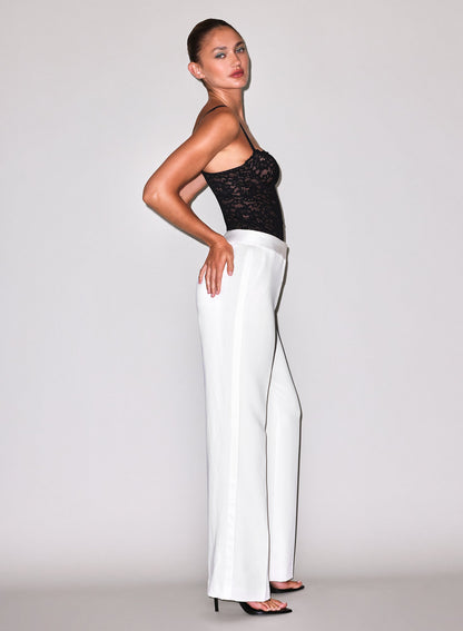 Ivory Tuxedo Pant - Fleur du Mal