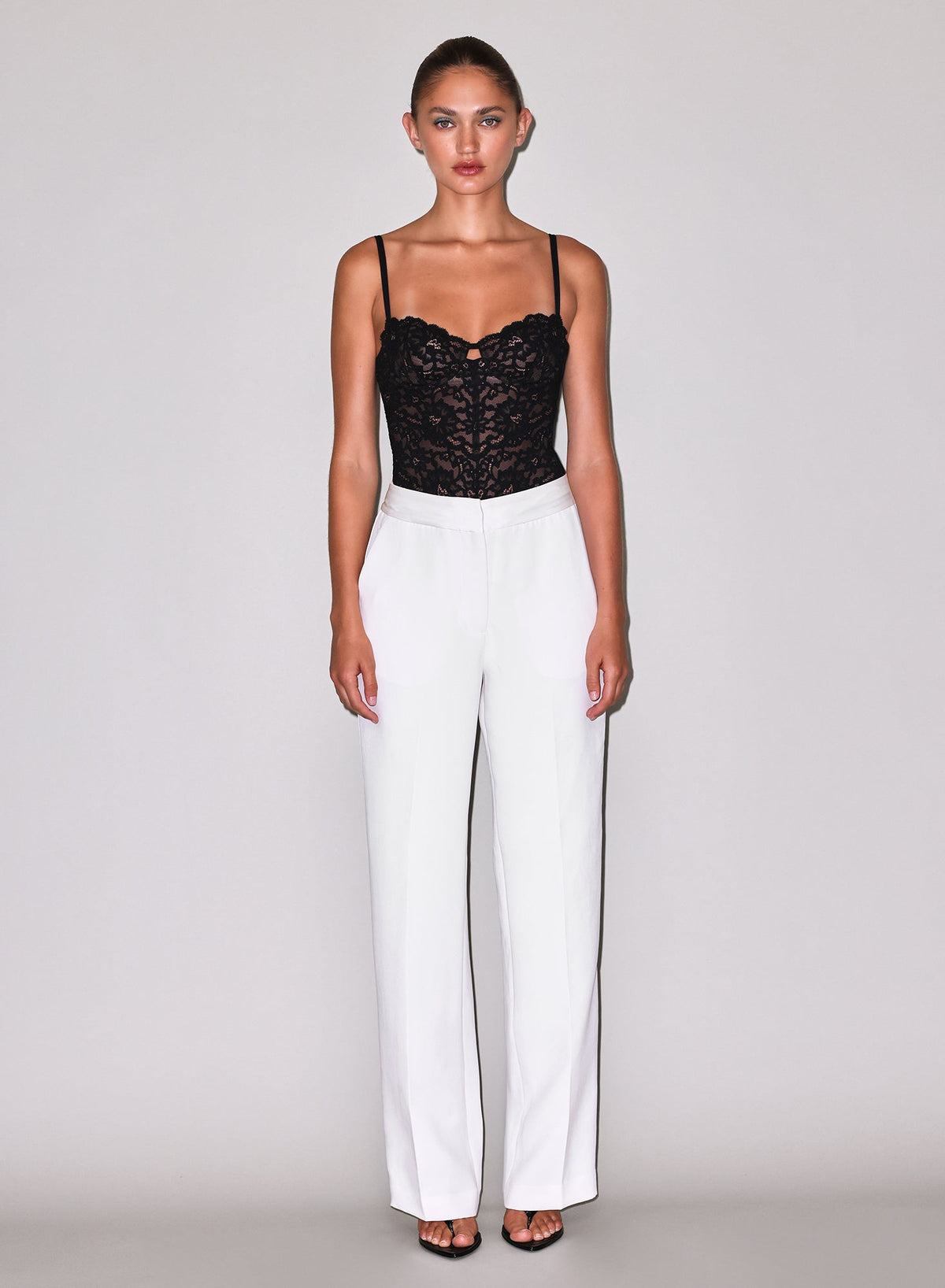 Ivory Tuxedo Pant - Fleur du Mal