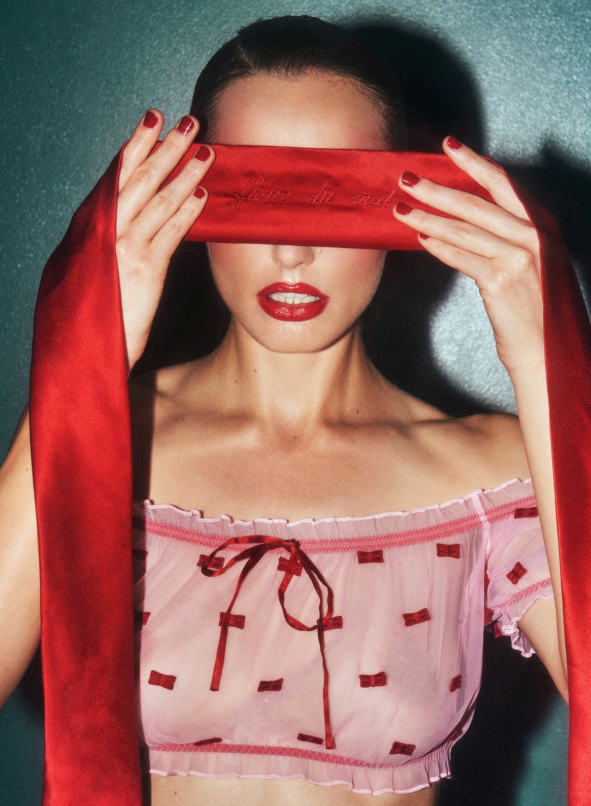 Fleur du Mal Silk Blindfold - Fleur du Mal