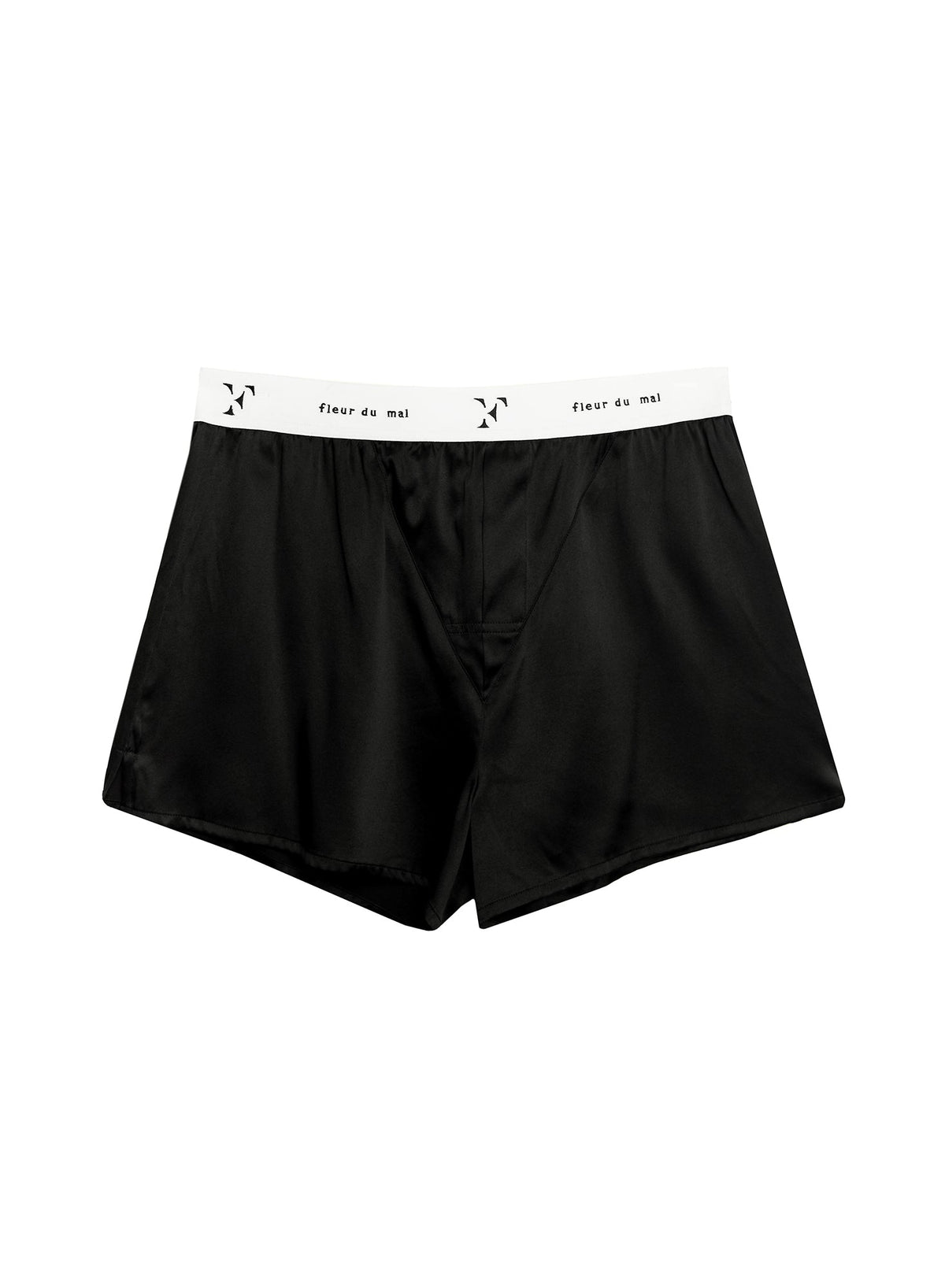 Black Unisex Boxer Short - Fleur du Mal