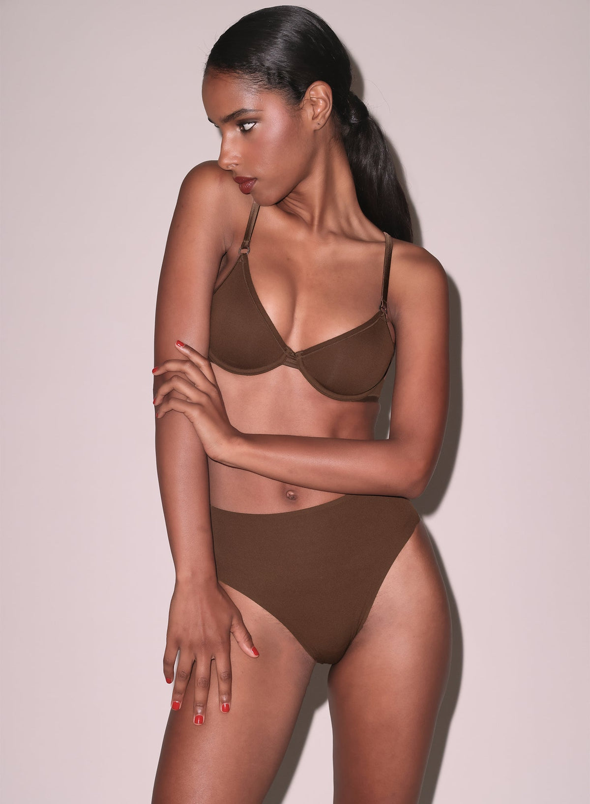 Le Stretch Micro High Waist Brief - Fleur du Mal