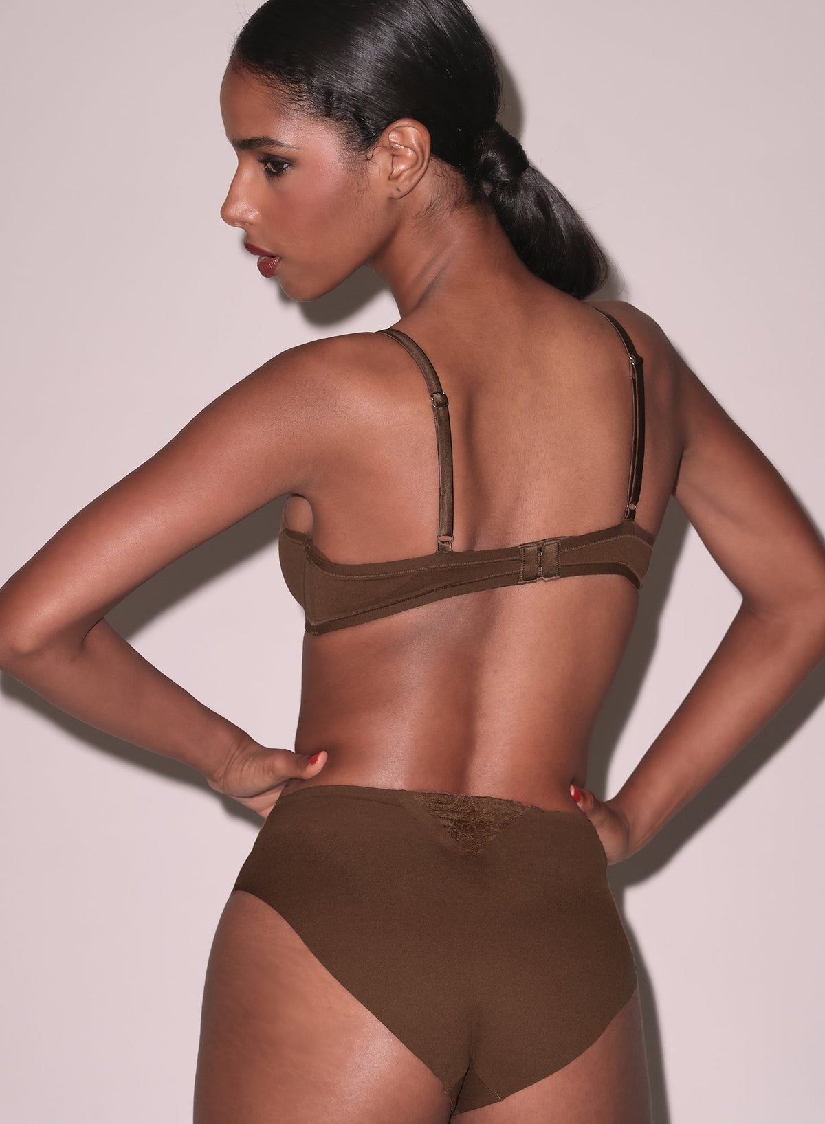 Le Stretch Micro High Waist Brief - Fleur du Mal