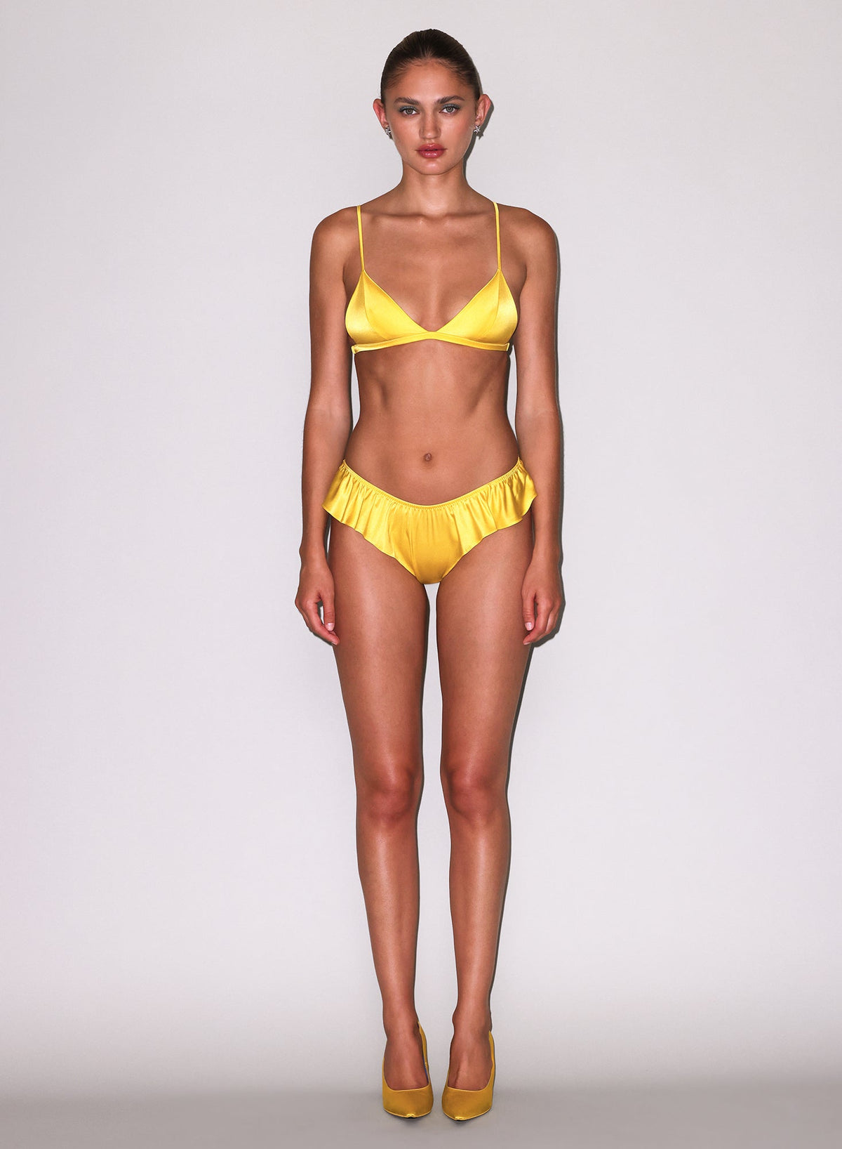 Lemon Luxe Triangle Bra - Fleur du Mal