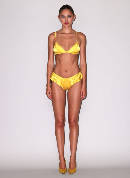 Lemon Luxe Triangle Bra - Fleur du Mal