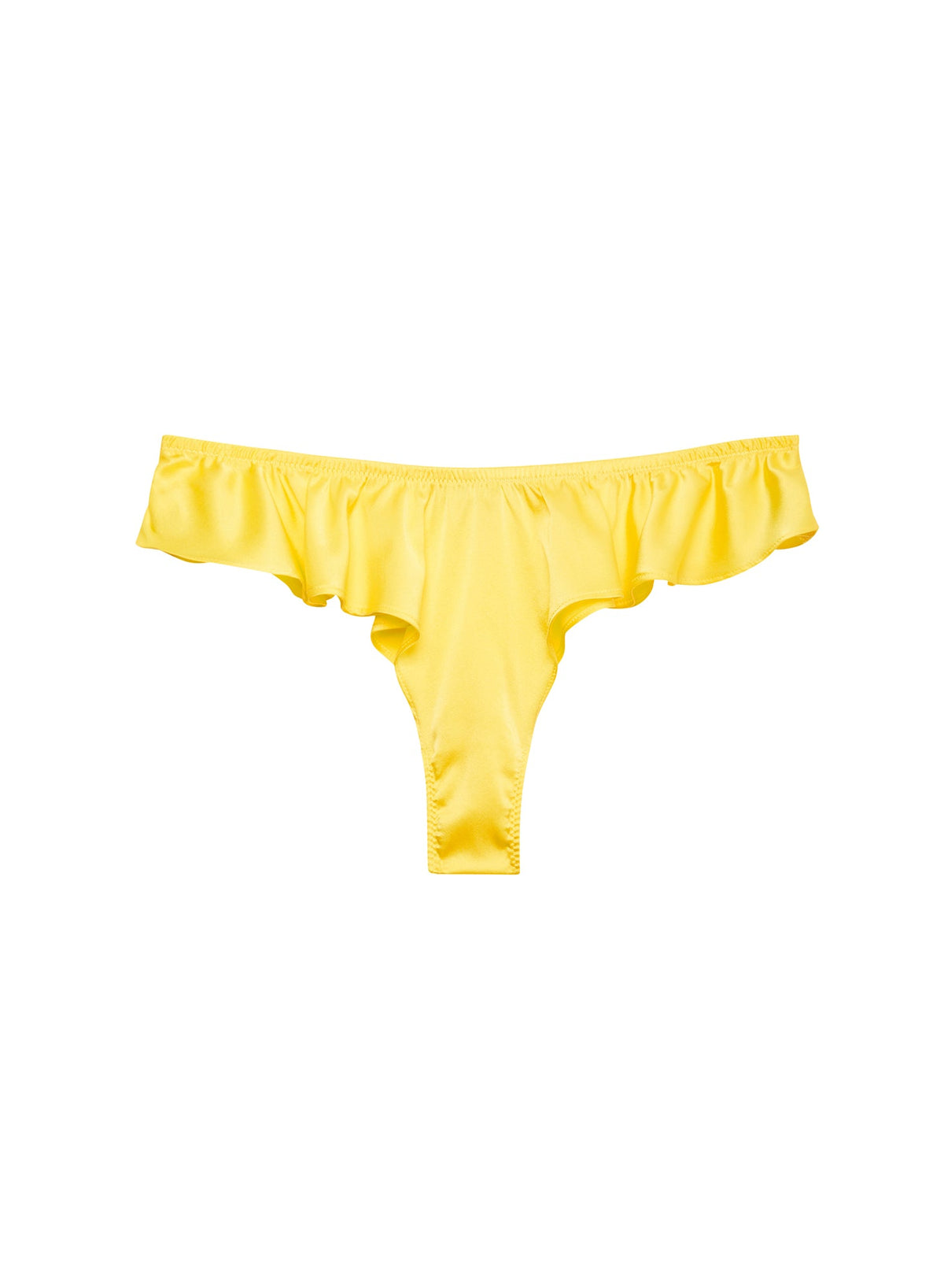 Lemon Luxe Flutter Panty - Fleur du Mal