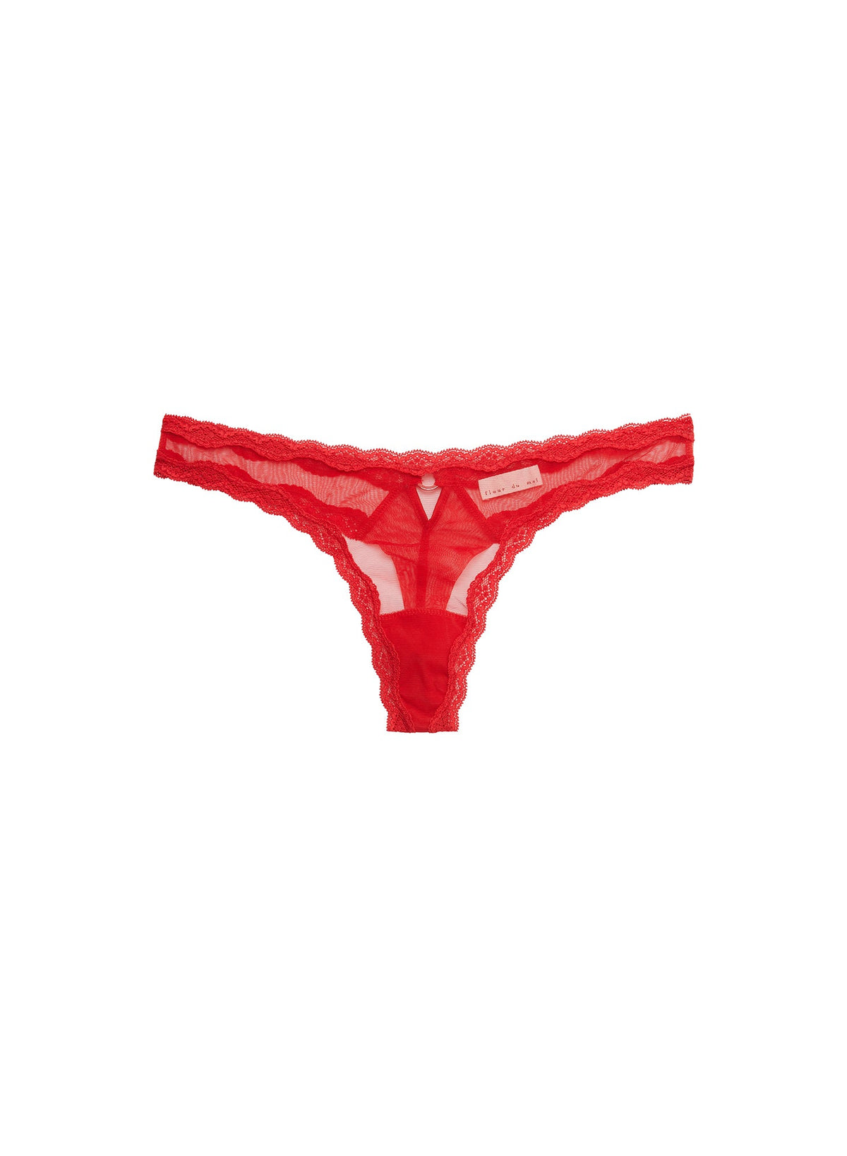 RedSheer Tulle Thong - Fleur du Mal