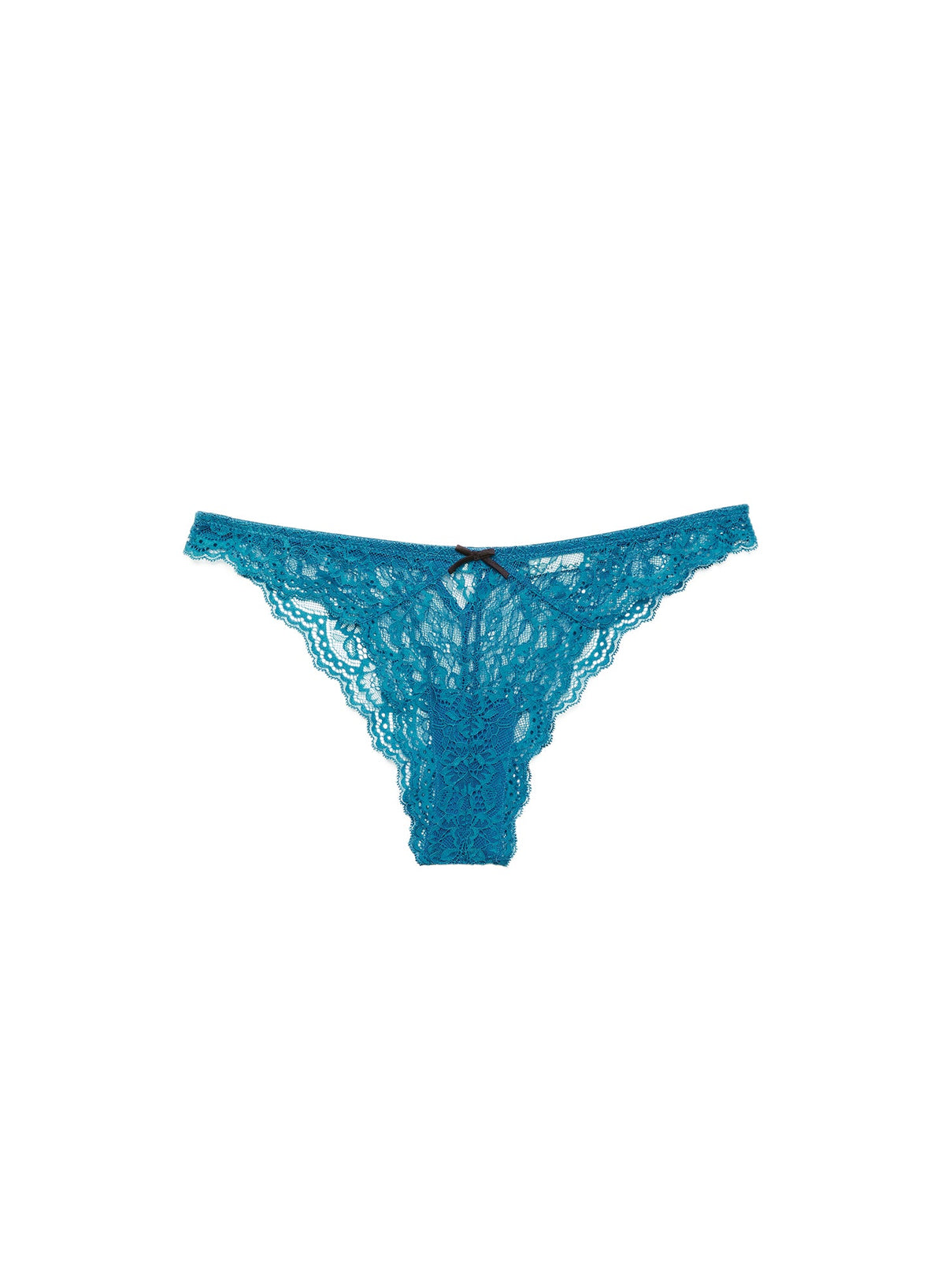 Aquamarine Bianca Lace Cheeky - Fleur du Mal
